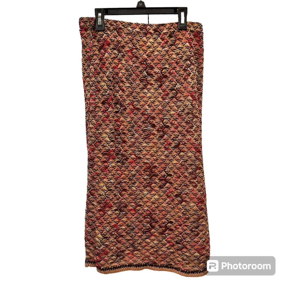 Missoni Viscose Skirt Lined in Silk Sz 44